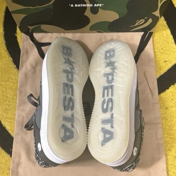 Bapesta Sneakers FREE BAPE SOCKSFREE AUTHENTICATION WITH PURCHASE